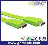 20m Cu High Quality Flat HDMI Cable with Braiding Jacket