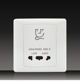 115V or 240V Shaver Socket (S86GX2)