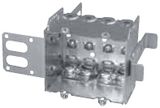 2-Gang Wraparound Steel Weld Box, UL Listing