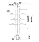 China High Voltage IEC 10kv Composite Insulator - China Pin Insulator, Electric Insulato
