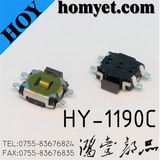 Manufacturer SMD Type Tact Switch with 3*3.5mm Heavy Plate 4pin