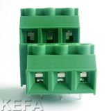 VDE Approved Double Row PCB Screw Terminal Block