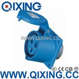 IP44 230V Panel Mounted Socket with IEC Standard (QX-1395)