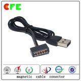 Magnetic USB Charging Connector 4pin Magnetic Cable Connector