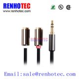 3.5mm to 2RCA Female Cable