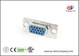 Soldering 3 Row dB-15 Female 15pin VGA D-SUB Connector