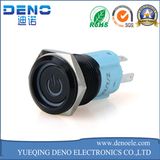 Metal LED Latching Push Button Power Toggle Switch