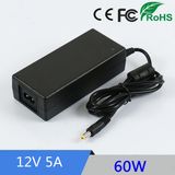 12V 5A Notebook AC Adapter 60W Switching DC Adapter