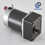 90mm 60-120W DC Geared Motor with Gearbox_D