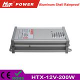 12V 16A Rainproof LED Power Supply with Ce RoHS Htx-Series