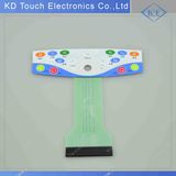 Custom Embossed Membrane Keypboard Switch Pet Circuit with Nicomatic Connector