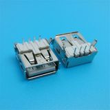 Short Pin 90 Degree 2.0 USB a Socket Ports