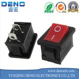2 Pin Spst Square Red Rocker Switch
