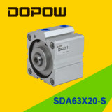 Dopow Sda63-20-S Compact Pneumatic Cylinder
