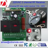 2channel 50m RF Remote Control Switch 220V