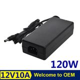 Latest Replacement Notebook Battery Accessories Charger Adapter 120W 12V 1A