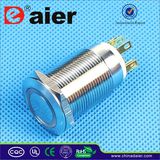19mm 6pin LED Illuminated Push Button Switch (LAS1GQ-19F-11E)