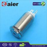 LED Waterproof Pushbutton Switch, Latching Push Switch (GQ12F-10DL)