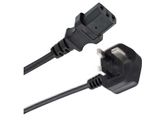 UK 3-Pin Power Cord with C13 Connector
