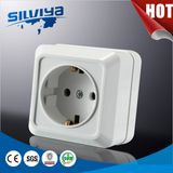 Schuko Wall Switch with Grounding