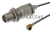 Reverse Thread SMA Female Bulkhead to Umcx Plug Cable