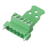 UL cUL RoHS PCB Plug-in Terminal Block (WJ2EDGKRZM-5.08mm)