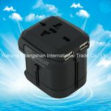 Universal USB 8A 250V Power Socket Travel Adapter