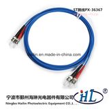 Duplex mm/Om3 St Fiber Optic Patch Cord with Ceramic Ferrules