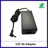 Input 100-240V AC/DC 12V 4A Power Supply with Ce RoHS Approval