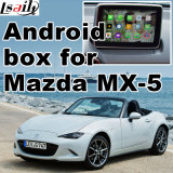 Android 5.1 GPS Navigation System Box for Mazda Mx-5 Video Interface Upgrade Touch Navigation Mirrorlink
