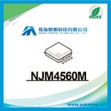 Integrated Circuit Njm4560m-Te1 of Dual Operational Amplifier IC