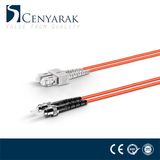 Multimode Fiber Optic Patch Cable Duplex Sc to St Connector