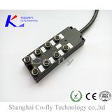M8 Fieldbus 3, 4, 5, 6, 8 Pin Connector Terminal Distribution Junction Box