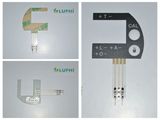 Small Size Membrane Switch with Male Connector (MIC-0196)