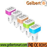 Hot Selling Portable 3 Port Adapter Car Charger for Smart Phone