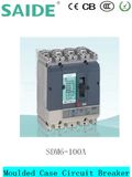 Low Voltage 100 a Moulded Case Circuit Breaker MCCB
