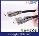 1.8m Gold Plated High Quality HDMI Cable with Nylon Braiding