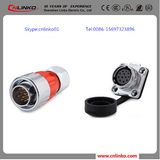 High Quality Waterproof 12 Pin Metal IP67 Signal Connector