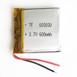 3.7V 600mAh 603030 Rechargeable Battery