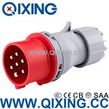 7 Pole Mobile Industrial Plug with IEC Standard (QX-742)