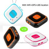 Fall Down Alarm Mini GPS Tracker with Large Sos Button