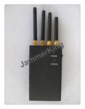 20 Meters Handheld 4 Bands 3G 4G Cell Phone and WiFi Jammer/Blocker; Portable Mobile Phone, GPS Signal Jammer