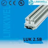 Copper Contact Phonix UK Terminal Block with Ce (LUK 2.5B)