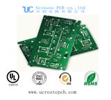 Fr4 PCB for CRT Color TV with Green Solder Mask
