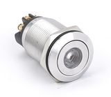 Screw Terminal Ring Illuminated Momentary Metal Push Button Switch