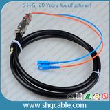 Sc/Upc Single Mode Duplex Waterproof Fiber Optical Patch Cord