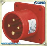 IEC 309  63A 4p Three Phase Power Panel Mounted Plug