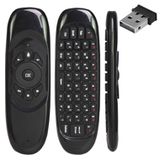 2.4G Wireless Bluetooth/Microphone/Wifiuniversal Air Mouse/Fly Mouse with Keyboard Controller for Android TV Box with USB Dongle