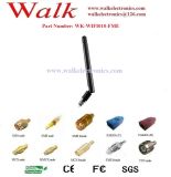 Fme Female Straight, WiFi Antenna with Movable Joint, Foldable 2.4GHz Stubby Antenna, Swivel Zigbee Rubber Antenna,