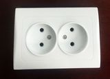 European Double Socket Outlet Q8102